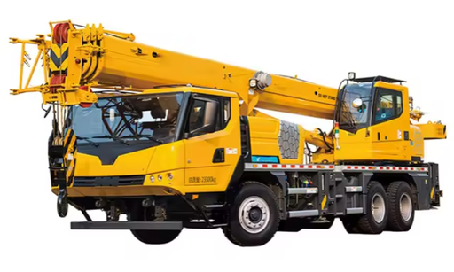 Lifting Load 25 Ton Mobile Telescopic Boom Truck Crane
